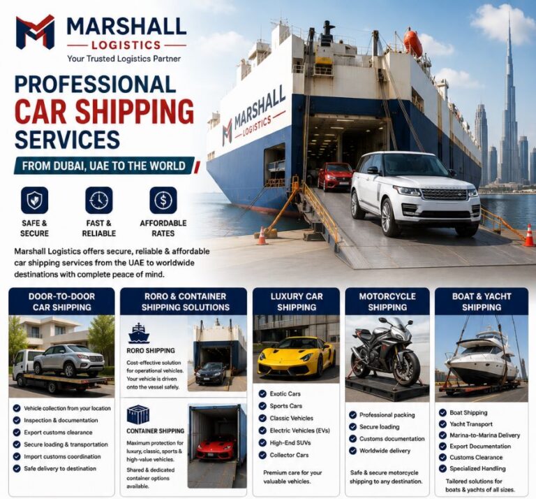 UAE Car Shipping Services