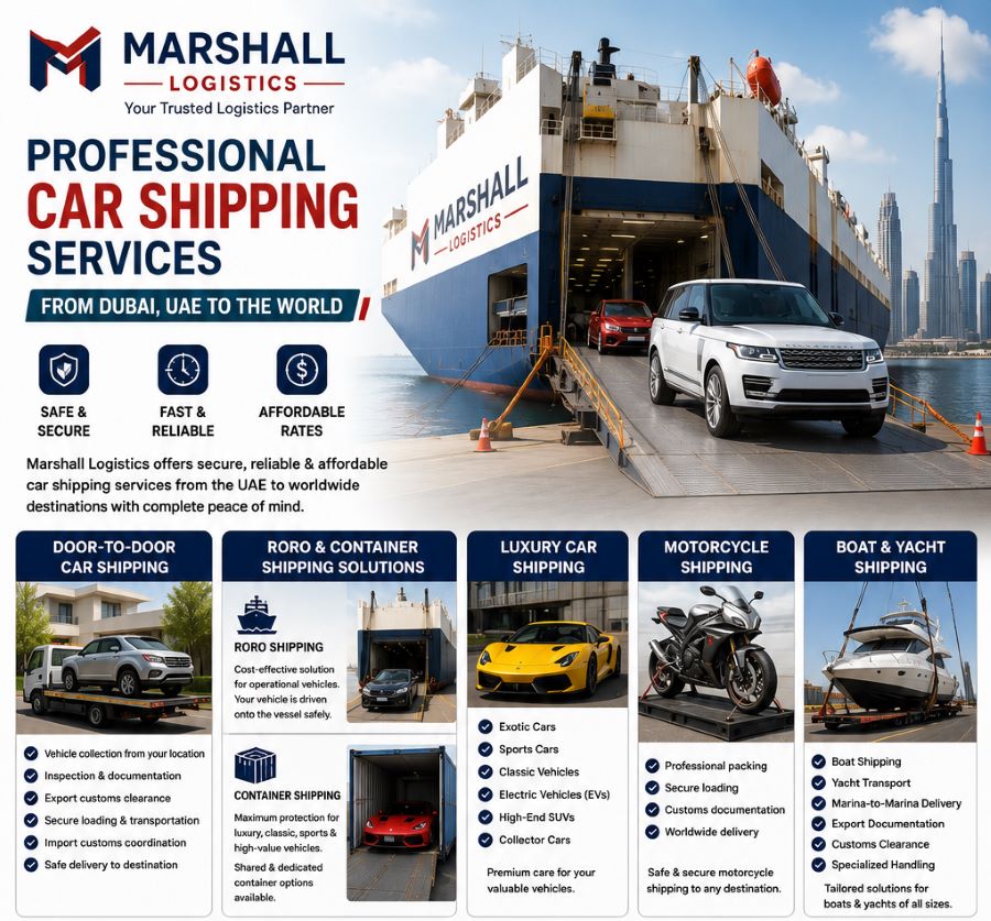 UAE Car Shipping Services