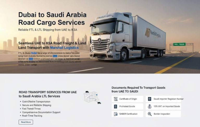 Furniture Shipping to Saudi Arabia