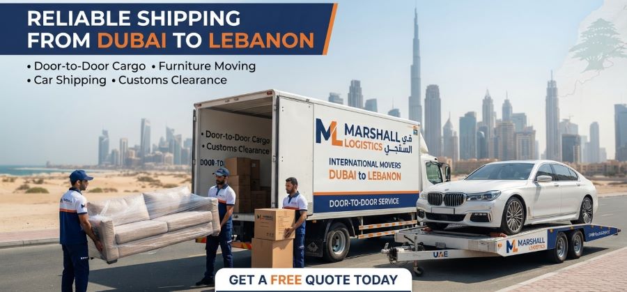 Shipping from Dubai to Lebanon