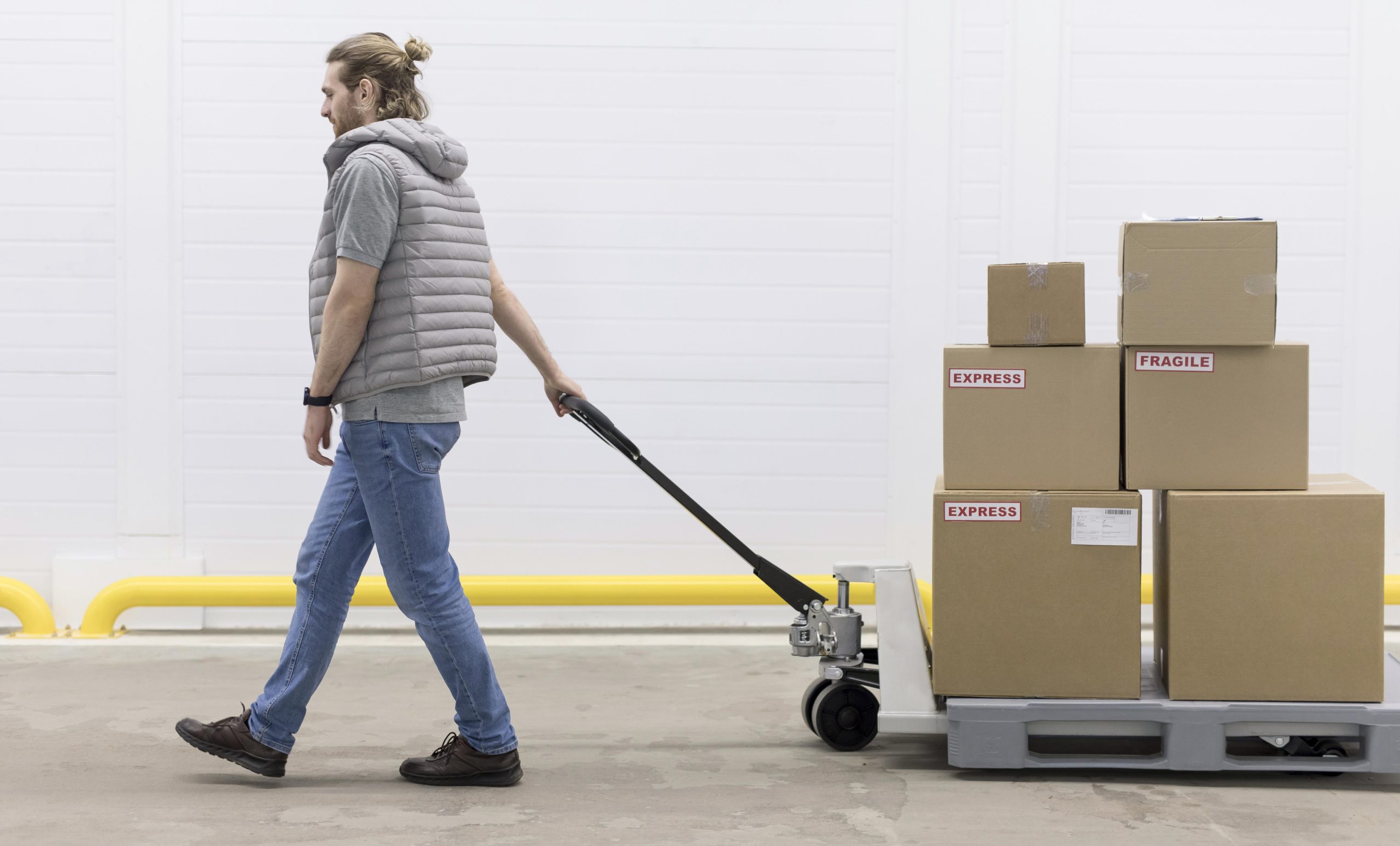 man-carrying-packaging Man Carrying Packaging