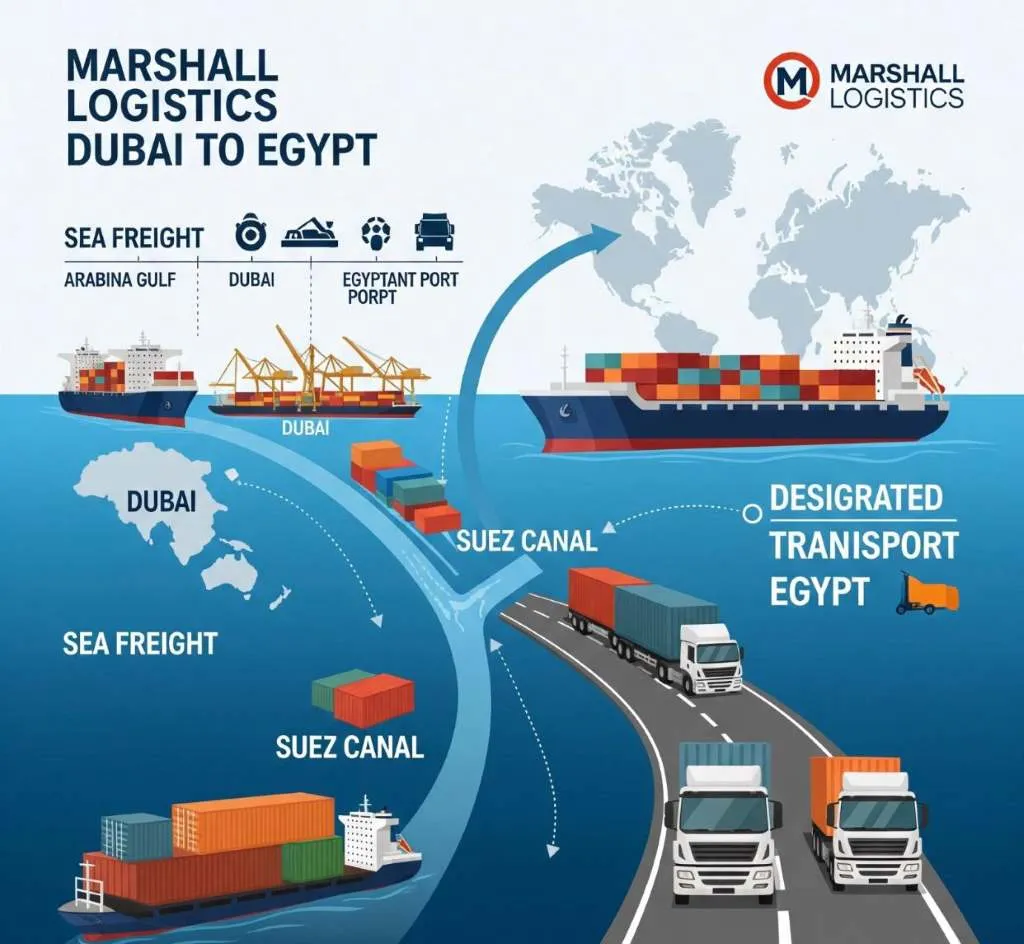 Cargo Services From Dubai To Egypt