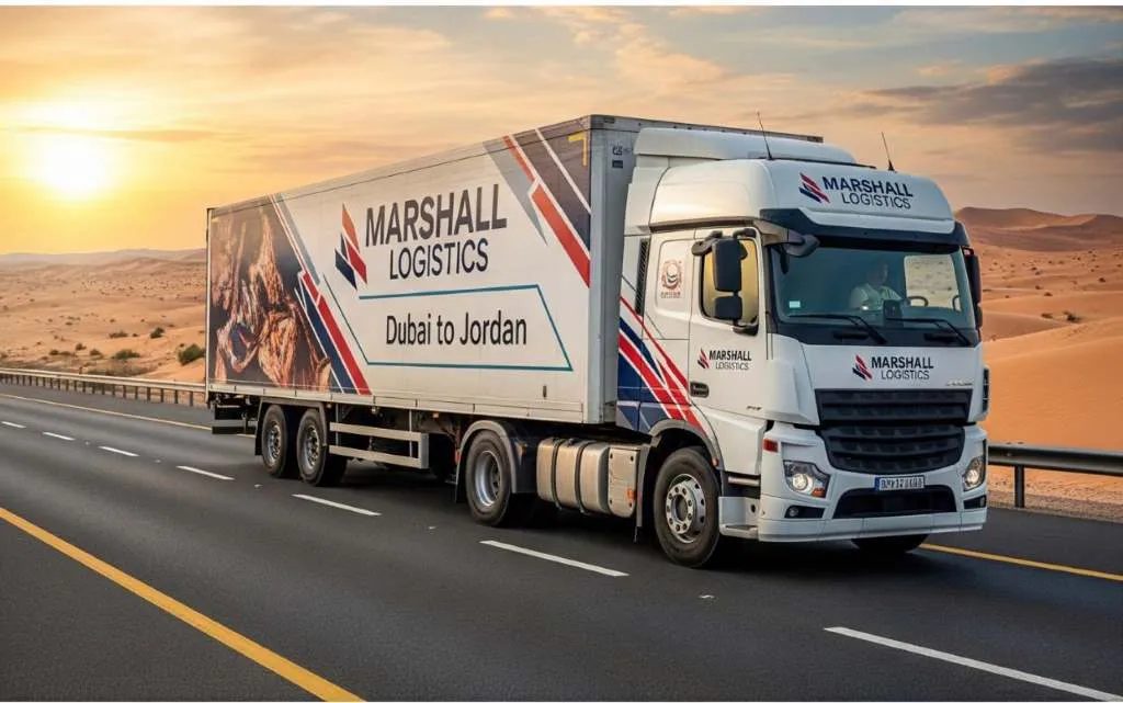 Trucking Services From Dubai To Amman