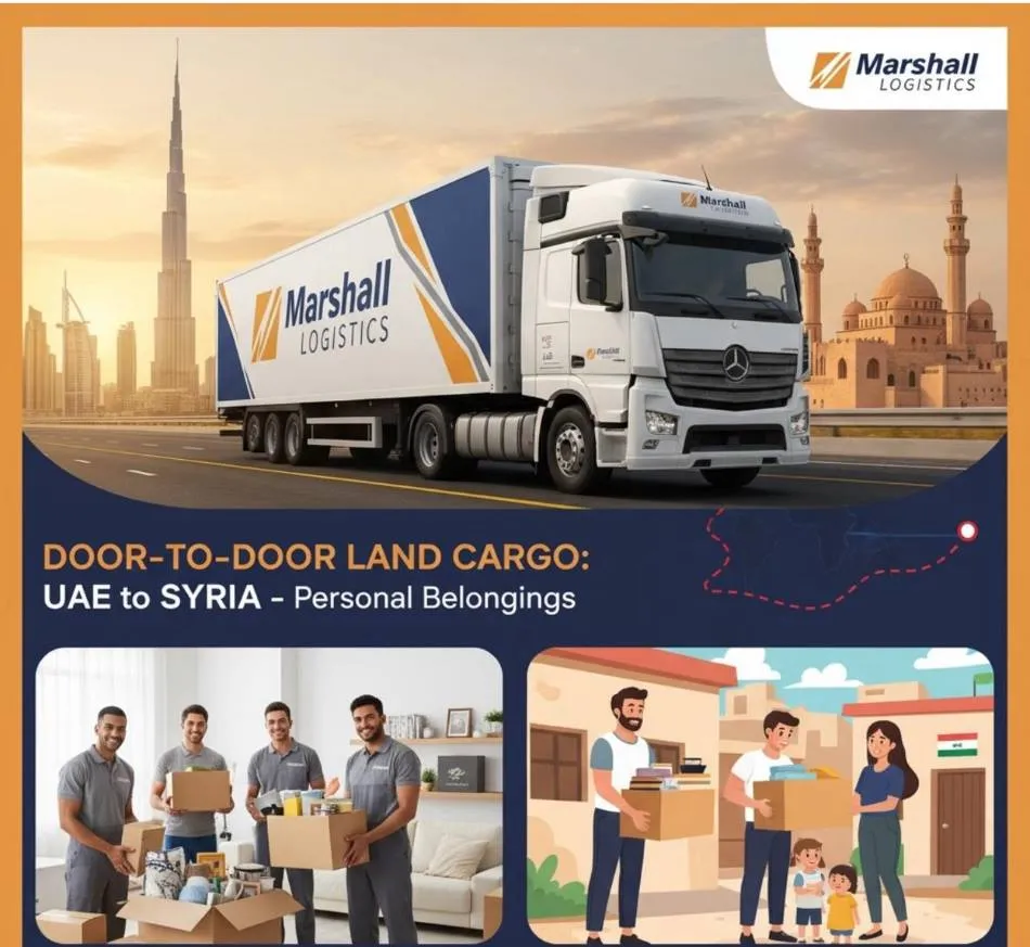Syria Cargo Services From Dubai