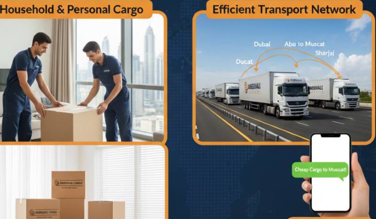 Cargo to Muscat from Dubai